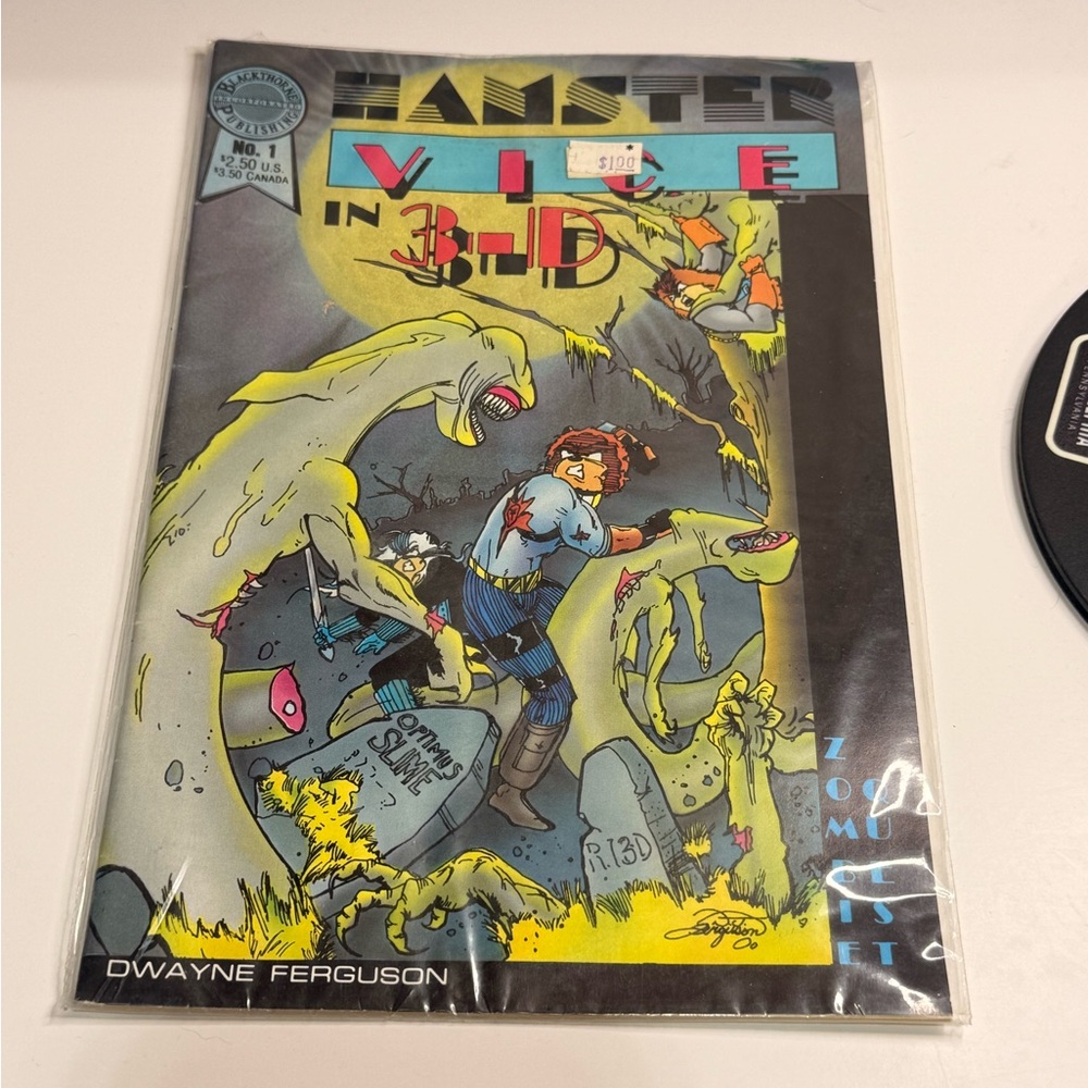 Vile in 3D Comic Book